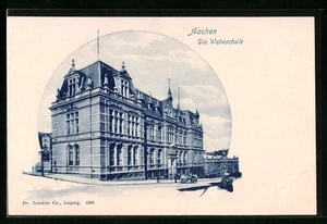 Aachen, Die Webeschule, Ansichtskarte - Picture 1 of 2