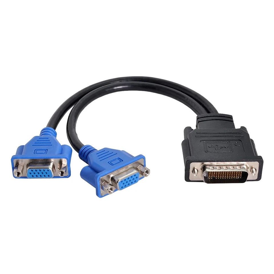 Adattatore DMS59 / 2x VGA 15cm, Z94 - Immagine 1 di 1