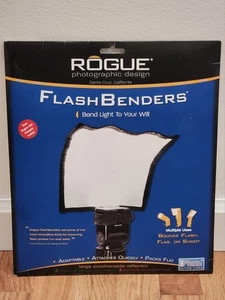 Rogue FlashBender Large Reflector 10.5" x 11" Camera Accessory Soft Box Kit New - Picture 1 of 6