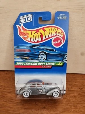 Hot Wheels 2000 Treasure Hunt 1936 cable paredes blancas variación Real Riders Foto 1 de 4