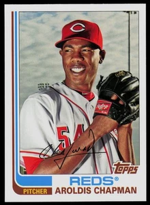 2013 Topps Archives #73 Aroldis Chapman Cincinnati Reds - Picture 1 of 2