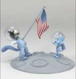 McFarlane Toys The Simpsons Movie: Itchy Scratchy Presidential Politics Action Figure