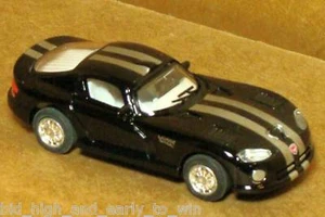 BLACK DODGE VIPER GTSR 1/72 SCALE DIE CAST NICE & NEW - Picture 1 of 1