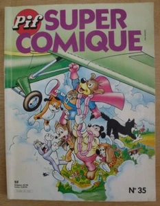 Pif Super Comique N° 35 Couik Dicentim Arthur Horace Léo Editions Vaillant 1985 - Imagen 1 de 5