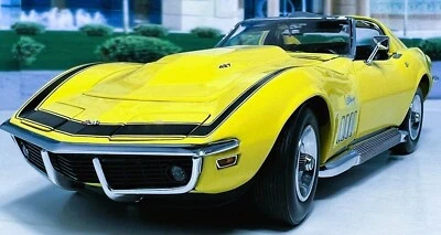Chevrolet Corvette 55Chevy57 Stingray18Race Car1 24Built Metal1968Model1969 1963 - Image 1 of 4