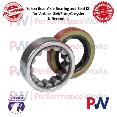 Kit de cojinete y sello del eje trasero Yukon para varios diferenciales GM/Ford/Chrysler Foto 1 de 4