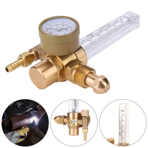 Argon CO2 Pressure Gas Mig Tig Flow Meter Regulator Welding Weld Gauge Welder - Picture 1 of 12