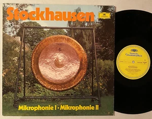 KARLHEINZ STOCKHAUSEN Mikrophonie 1 & 2 Aloys & Alfons Kontarsky DG LP + Insert - Imagen 1 de 4