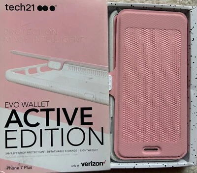 Tech21 Evo Walet for IPHONE 7 PLUS Active Edition 3m/9.9 t Drop Protection - Image 1 of 3