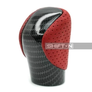 Circuit Red Carbon Fiber Gear Shift Knob for Lexus IS250 IS300 IS350 NX200 NX300 - Picture 1 of 14