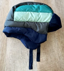 boys PLUSH QUILTED LINED WINTER HAT 12-24 MONTHS SO SOFT INSIDE! NO DAMAGES! - Picture 1 of 2