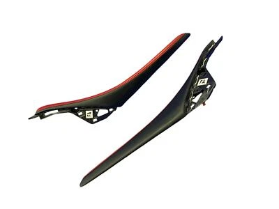 2015-2019 LEXUS RC-F FRONT LEFT RIGHT CENTER CONSOLE COVER PANEL SET LEATHER - Image 1 of 4