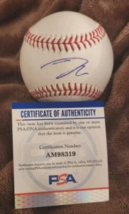 James Wood Firmado Oficial MLB Béisbol Nacionales de Washington PSA/ADN #AM98319 - Imagen 1 de 4