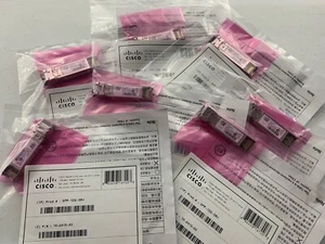 Cisco SFP-10G-SR SFP+ MMF 10GBase-SR 850nm Transceiver Module 1 Year Warranty - Afbeelding 1 van 6