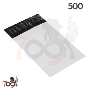 500 2.5 Mil 5x7 Owlpack SelfSeal Poly Mailer Security Shipping Plastic Envelopes - Picture 1 of 8