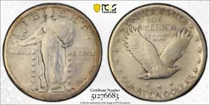1923 S PCGS VG Details - Silver Standing Liberty Quarter 25c US Coin #53162A - Picture 1 of 3