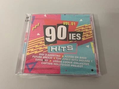 Various - 90ies Hits Vol. 01 - 2 CD´s © 2020 (NEW,OVP) - Reel 2 Real,Eiffel 65.. - Bild 1 von 2