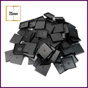 25mm Square Bases Miniatures Base and Wargame Model Bases for Warhammer - Bild 1 von 29