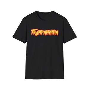 Trumpamania Hulk Hogan Donald Trump T-shirt, Political Tee, Wrestling Fan Gift - Picture 1 of 17