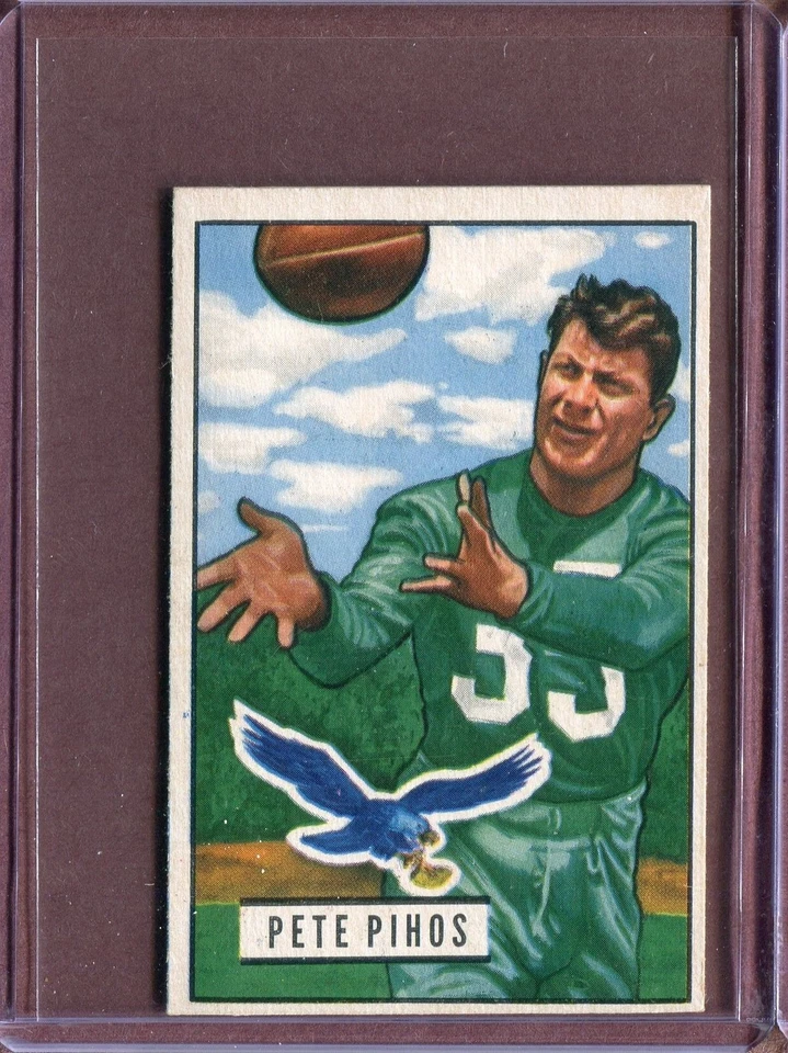 1951 Bowman 46 Pete Pihos EX-MT #D201944 - Image 1 of 1
