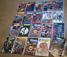 SPAWN 1 thru 14+ IMAGE COMICS 1993 plus NEWSSTANDS and More ...  21 Comics