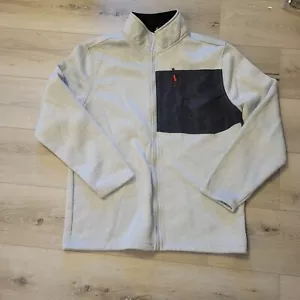 Mens Beverly hills Polo Club Jacket Gray, Black Size L Zip Up - Picture 1 of 4