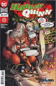 Harley Quinn #55 (2018) - Variante de cubierta "A" de Santa Claus - Casi nueva+ - Imagen 1 de 1