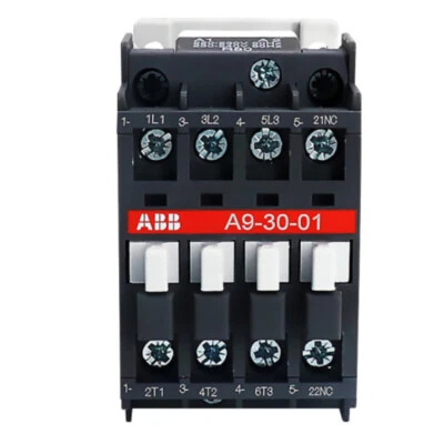 1PC  A9-30-10 A9-30-01 24V 48V 110V 220V 380V 9 AMP  AC Contactor  - Image 1 of 4