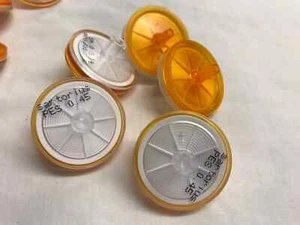 Syringe filter 0.45µm, PES, Sartorius - x5 (Loose, Non Sterile Packed) - Picture 1 of 6