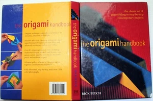 Rick Beech THE ORIGAMI HANDBOOK 2004 FEFP toys mechanicals tricks techniques - Picture 1 of 3