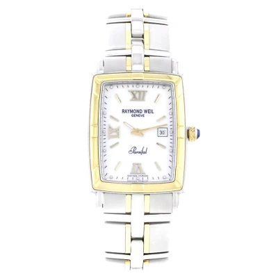 Relógio Parsifal Raymond Weil dourado e aço inoxidável em excelente estado modelo 9340 - Imagem 1 de 4