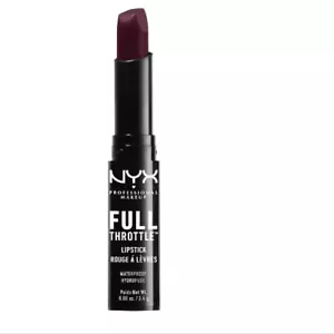 NYX Full Throttle Waterproof Lipstick.  New - Picture 1 of 17