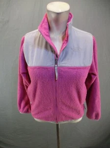 The North Face Size M Girls Full Zip Stand Collar Pockets Athletic Jacket 365 - Picture 1 of 9