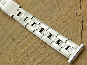 Speidel Vintage NOS Unused Stainless Watch Band Straight 12mm-16mm Deployment - Picture 1 of 5