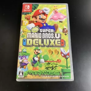 Unopened SW New Super Mario Bros. U Deluxe Nintendo Switch Nintendo Sealed - Picture 1 of 10