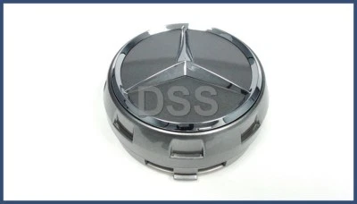 Genuine Mercedes-Benz Wheel Center Cap Hub 75mm Chrome Silver Grey (2010-2022) - Image 1 of 4