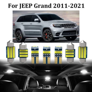 19X Bulb White Interior LED Light Package for JEEP Grand Cherokee 2011-2021 Tool - Picture 1 of 10