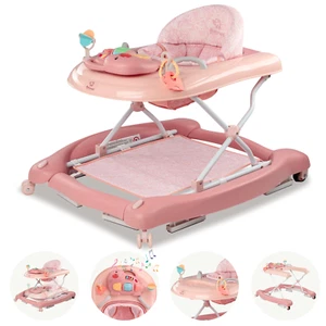 BRONEA® 5 en 1 andador de bebé ayuda para caminar columpio balancín carro para caminar bebé - Imagen 1 de 7