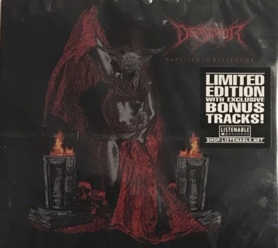 Devastator - Baptised in Blasphemy CD 2023 Listenable POSH731 [Digipak] NEW *FR - Imagem 1 de 3