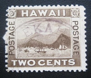 Hawaii 75 with Partial Scarce Kekaha Kauai CDS Postmark - Picture 1 of 2
