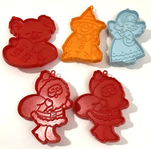 Cookie Cutters VTG 1979 Hallmark Variety Themed Lot of 5 - Picture 1 of 12