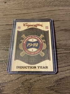 2012 Panini Cooperstown HOF Classes Induction Year #4 Rogers Hornsby -