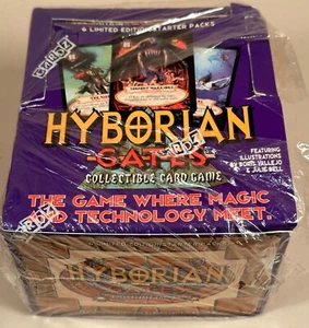 Hyborian Gates Limited Edition Starter Decks TCC, 6 Double Deck Box. Cardz 1995 - Picture 1 of 3
