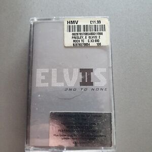 Elvis Presley "2nd To None" Cassette Tape Original Album 