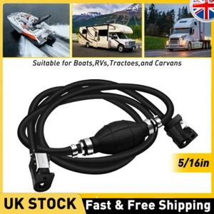 Boat Fuel Line Hose Primer Oil Tube Tank Connector for Yamaha Outboard Motor UK - Picture 1 of 10