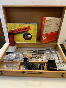 Vintage Lionel Construction Kit 343 With Instructions and Kit Chart and Motor