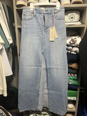 Maxi falda vaquera Alice + Olivia talla 26 (al por menor $375) Foto 1 de 3