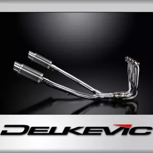 KAWASAKI ZZR1400 12-20 4-2 AUSPUFFANLAGE 200mm CARBON RUND SCHALLDÄMPFER - Bild 1 von 4