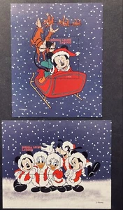SELLOS DE NAVIDAD SIERRA LEONE DISNEY 2 S/S 1997 MNH SANTA MICKEY DONALD GOOFY - Imagen 1 de 3