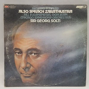 Richard Strauss Also Sprach Zarathustra Vinyl Lp Sir Georg Solti Chicago London - Picture 1 of 12